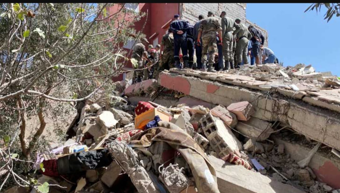 মরক্কোয় শক্তিশালী ভূমিকম্পে প্রাণহানি ২ হাজারের বেশি