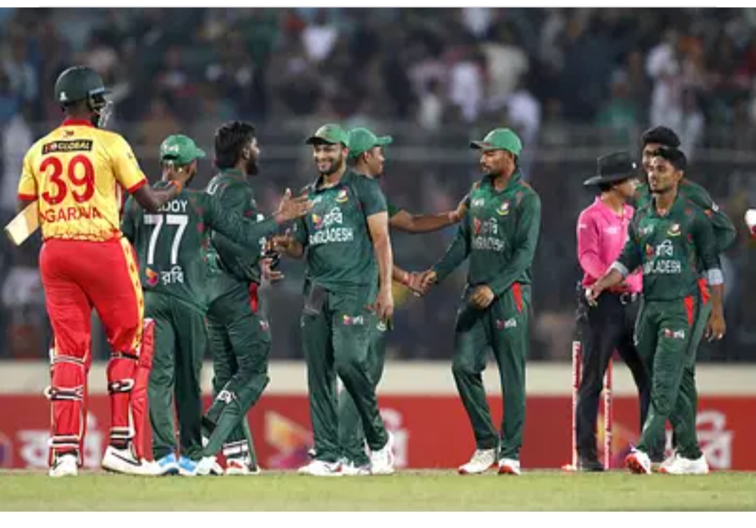 চতুর্থ টি–টোয়েন্টি ম্যাচ: শ্বাসরুদ্ধকর ম্যাচে জিম্বাবুয়েকে ৫ রানে হারিয়ে বাংলাওয়াশের অপেক্ষায় টাইগাররা